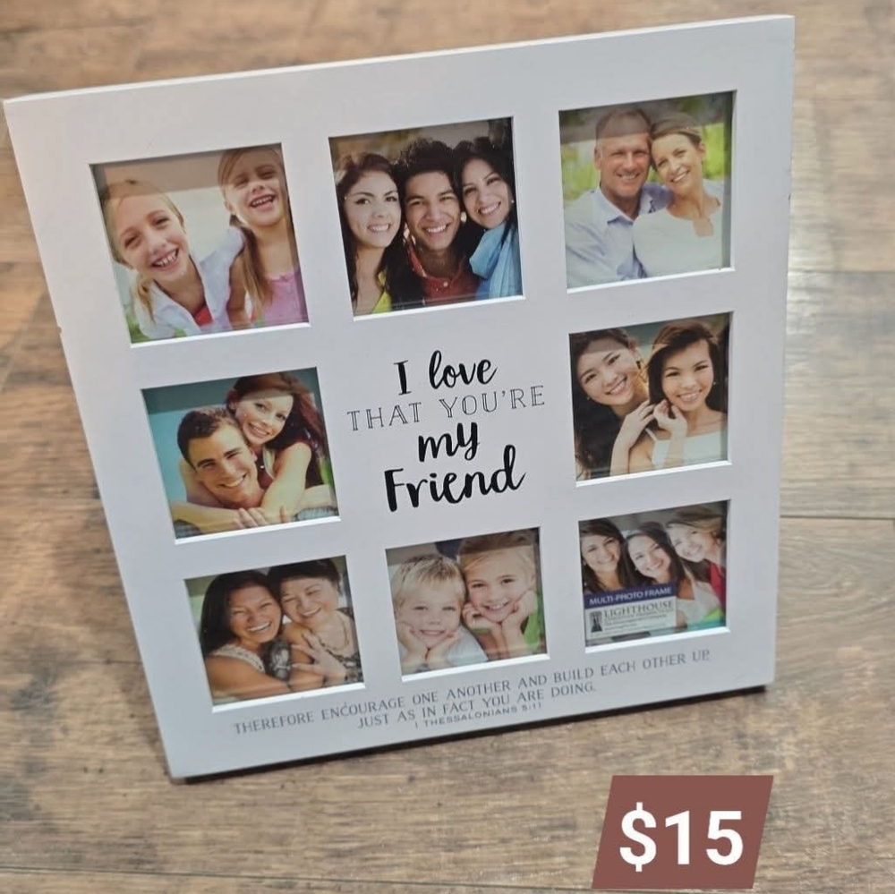 Friends collage photo frame